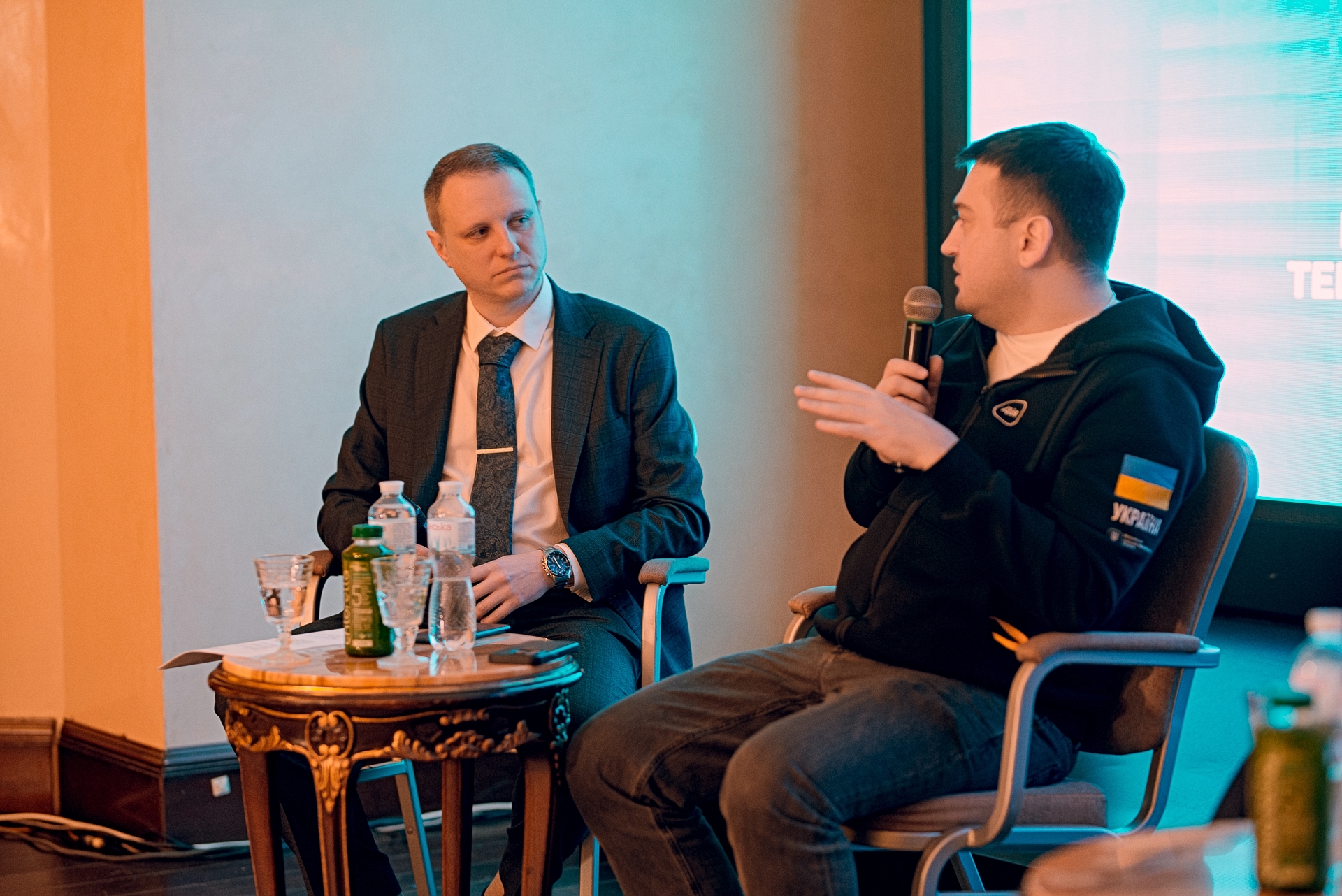 Fireside discussion at the U-Nation Startup & Innovation Conference