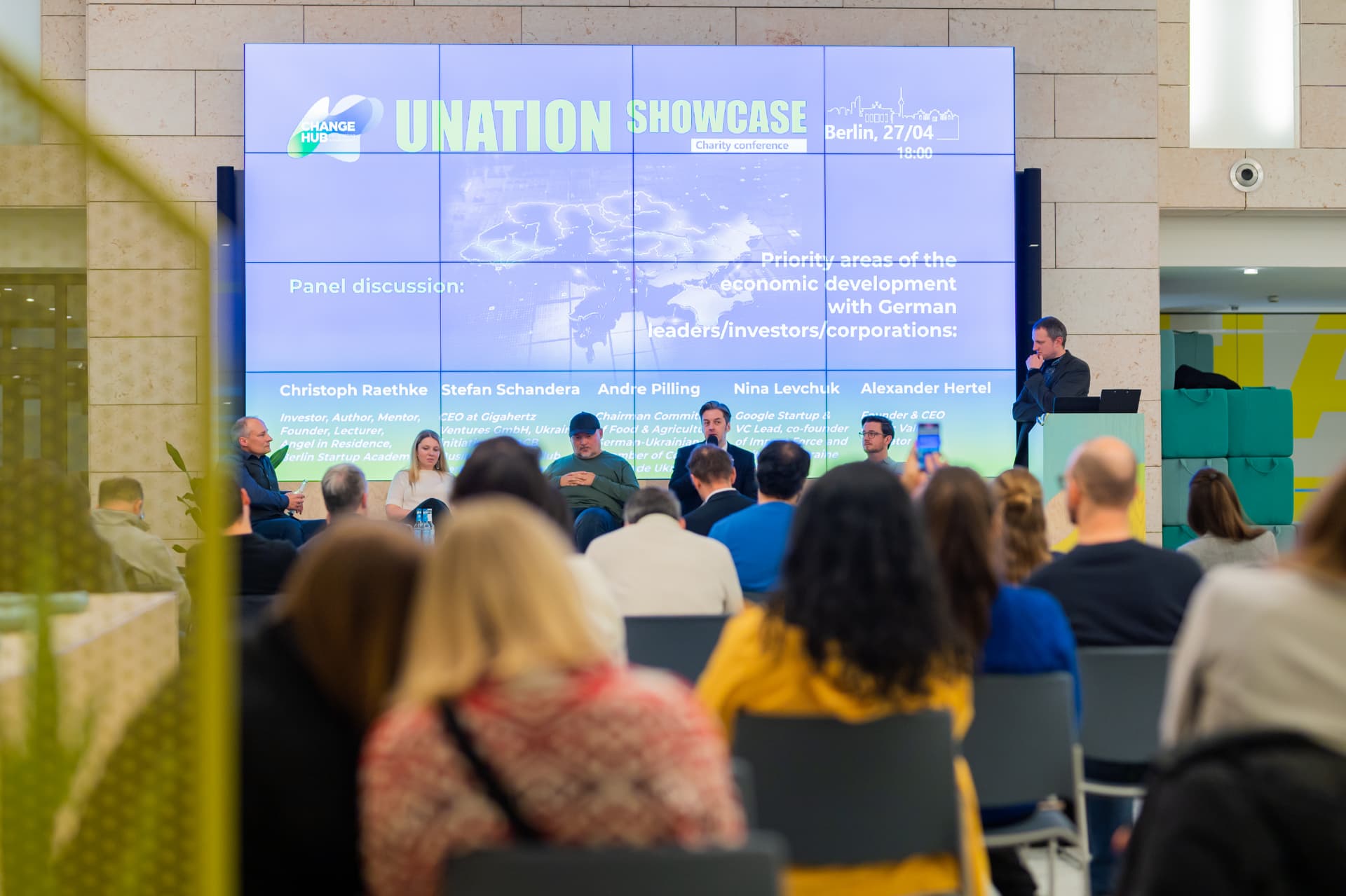 U-Nation Showcase panel discussion in Berlin
