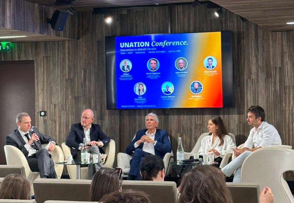 Panel discussion at the U-Nation Conference at Ukraine Tech Night