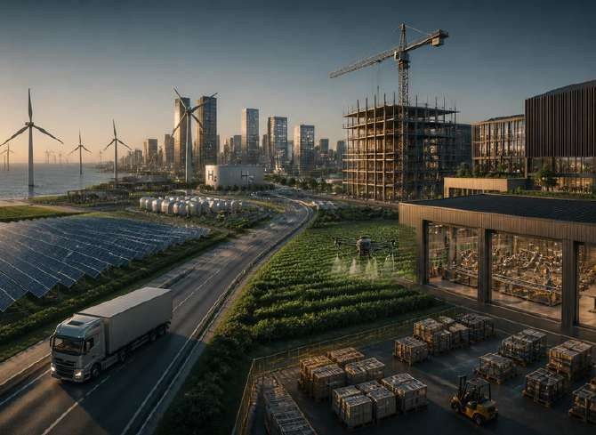 Infrastructure, logistics and renewable energy assets across a recovery landscape
